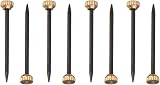 Outus 120pcs Picture Pins Brass Head Nails 1 Inch Hardened Photo Hook Hangers view 5