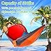 Double Camping Hammock -Soufull Outdoor Portable Hammocks with 2 Rope,For Backpacking, Camping, Travel, Beach, Yard. Bigger Size 126”L × 79”W, Up To 500 lbs,Quick&Easy Setup