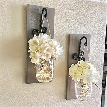 Mason jar sconce Mason jar sconce