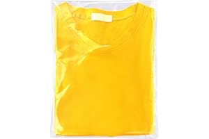 Yotelab Clear Resealable Cellophane Plastic Bags Self Adhesive for Packaging Shirts, Clothing and Products,50 Pcs 9x12 Inches Self Sealing Cellophane Bags