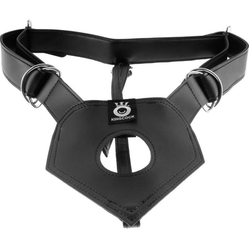 King Cock Play Hard Harness, Black
