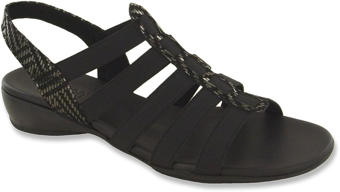 munro black sandals