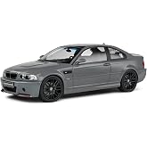 Solido 1:18 Scale Diecast - BMW E46 M3 Coup&eacute; Streetfighter Grey 2000 - Model S1806508