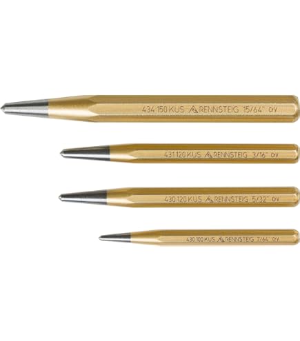 Rennsteig 9R 450 005 5 Pc Pin Punch Set - Amazon.com