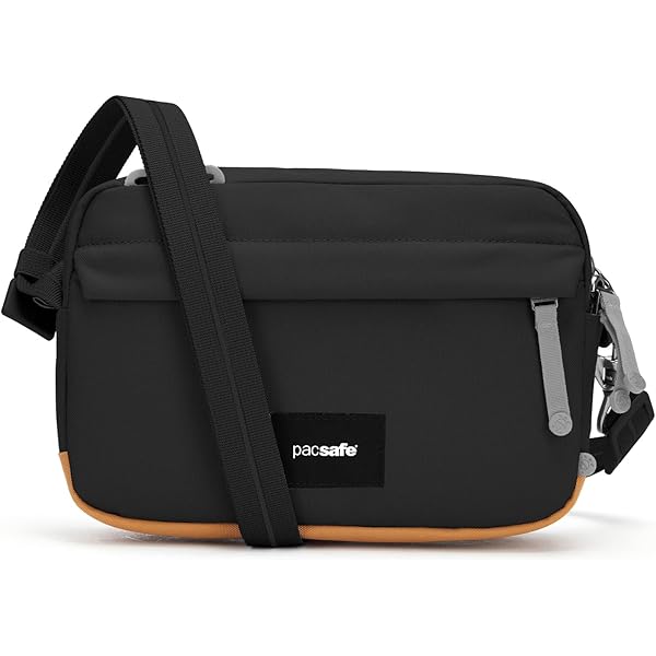 Pacsafe GO Anti Theft Tech Crossbody, Jet Black: Handbags: Amazon.com