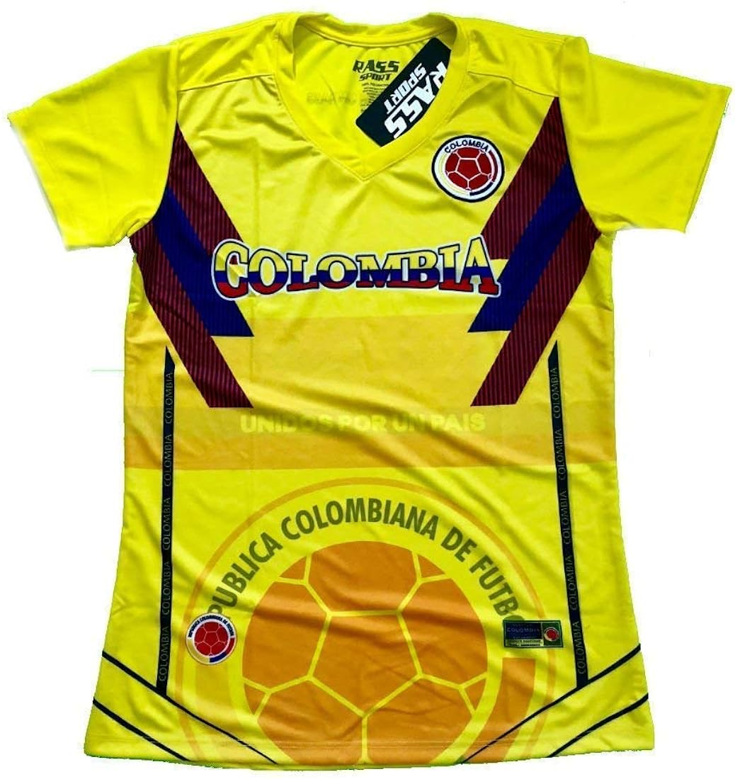 colombia soccer jersey women's