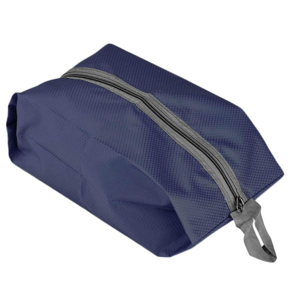 MOPOLIS Waterproof Football Shoe Bag Travel Boot Rugby Sports Gym Carry Storage Pouch US | Color - Navy Blue