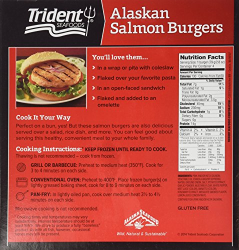 1 Trident+Alaskan+Salmon+Burgers+Frozen