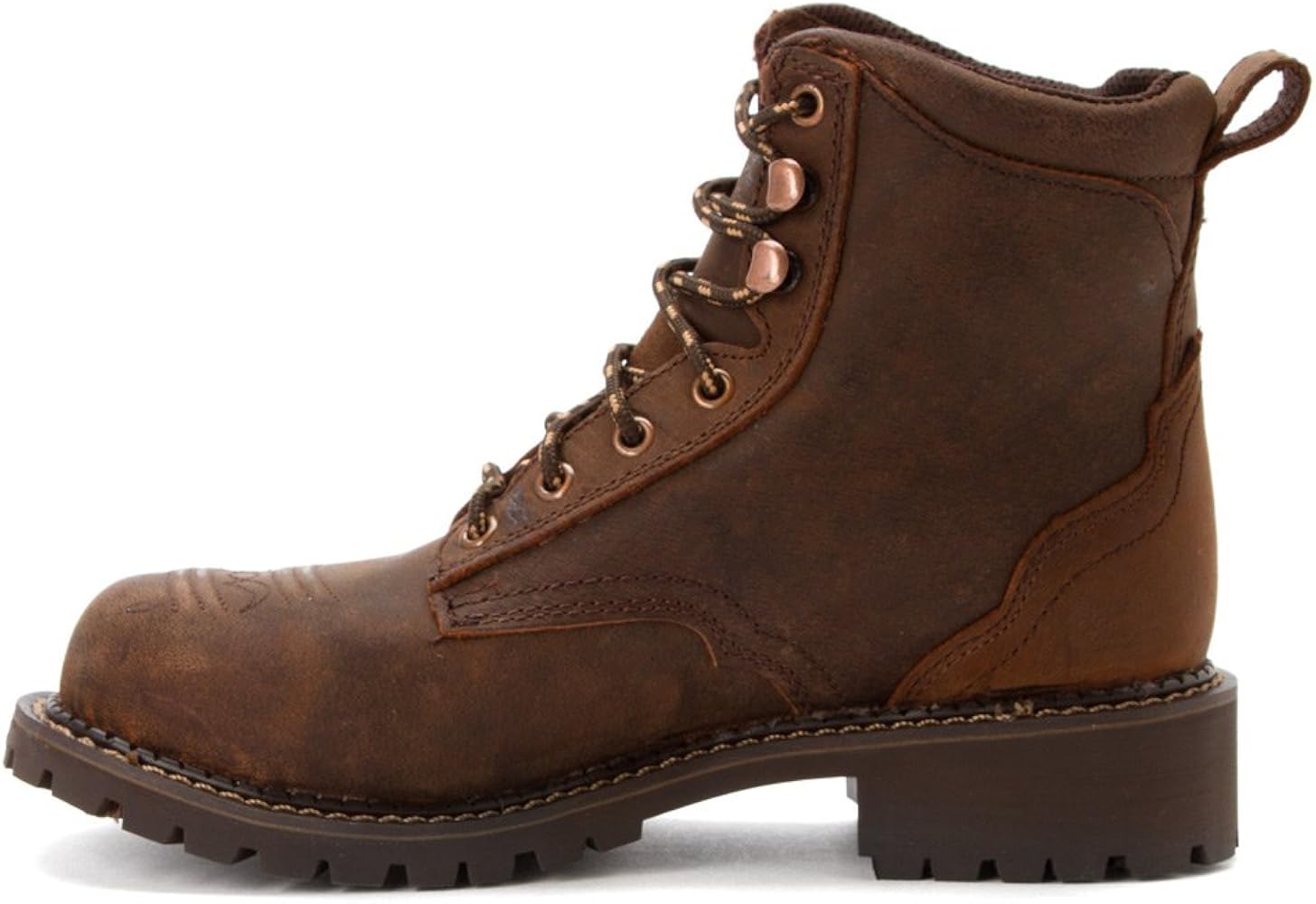 justin gypsy steel toe boots black