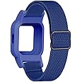 C2D JOY Stretchy Loop Nylon Strap Compatible with Garmin vivofit Jr 3 Bands Watch Adjustable Elastic Sport Wristband