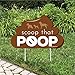 Big Dot of Happiness Scoop That Poop - Outdoor Lawn Sign - No Dog Poop Sign Yard Sign - 1 Piece