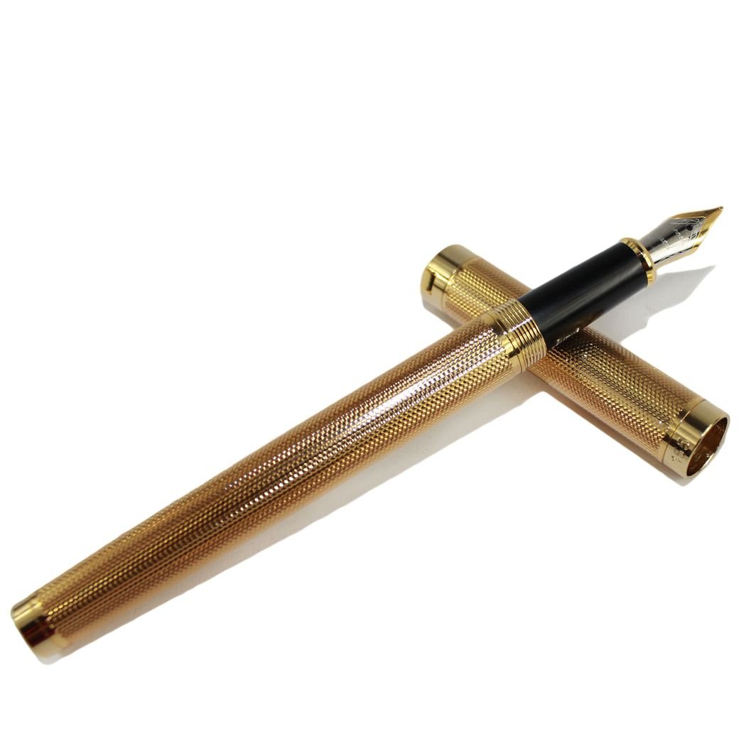 Gullor Noblest simple style Jinhao 155 fountain pen golden