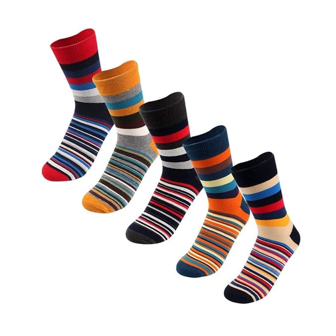 Amazon Co Jp Xiaohawangメンズ 靴下 ハイソックス 綿 ポリエステル