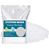200g/7.05oz Poly Pellets, Weighted Beads, Stuffing for Stuffed Animals | Weighted Beads for Stuffed Animals, Weighted Stuffing Bead for Halloween Christmas Craft DIY Decor