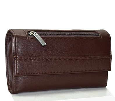 Utsukushii Women/Girls Wallet Clutches(Coffee Brown) (BG512C)