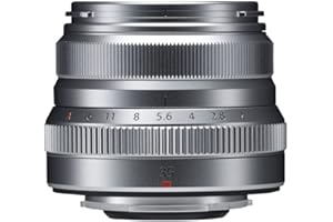 Fujifilm Fujinon Prime Lens XF35mm F2 R WR, Standard Lens for Fujifilm X Mount Cameras, Silver