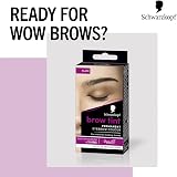 Schwarzkopf Brow Tint Black 1-1 Eyebrow Color Dye Grey Coverage Long Lasting view 2