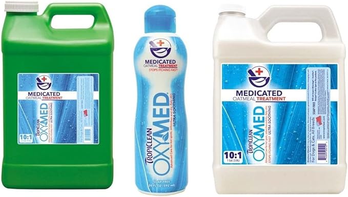 tropiclean oxymed oatmeal treatment