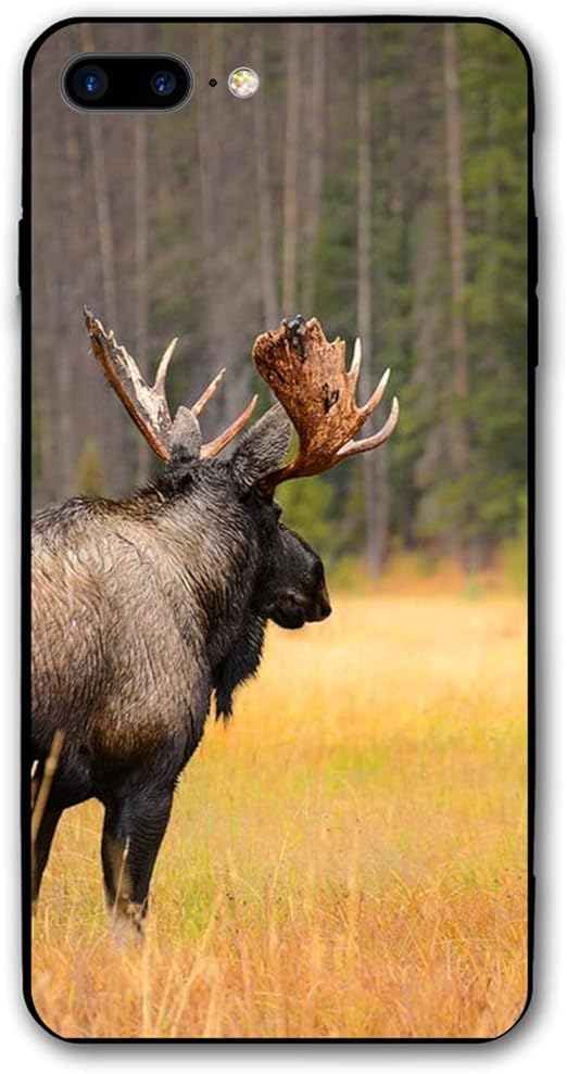 Amazon Com Pabcdef Moose Wallpaper Iphone 7 Plus 8 Plus Iphone 7 8 Plus Shockproof Case Skin Fits 5 5 Home Kitchen