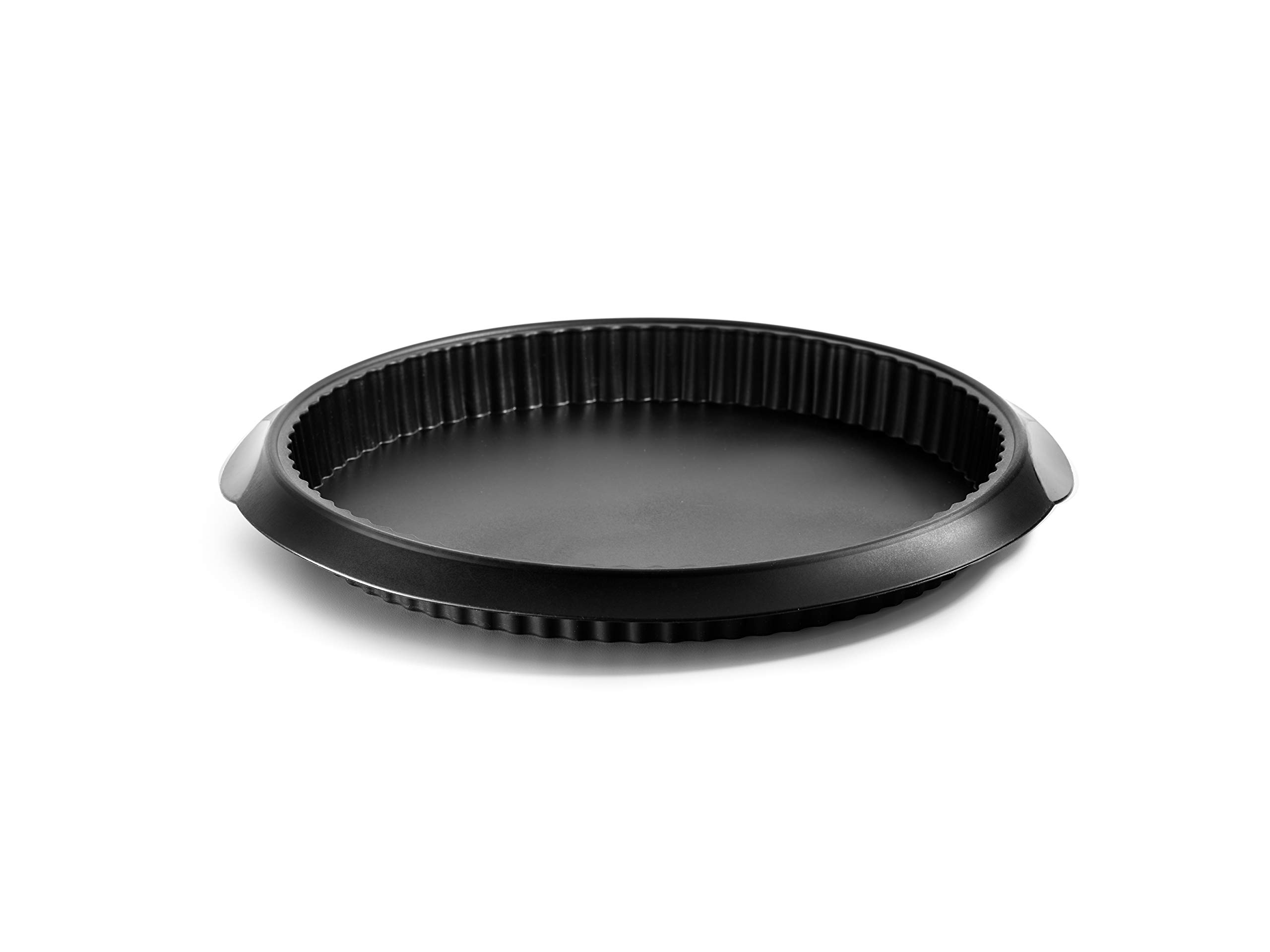 Lékué 1200 ml Quiche Cake Mould, Black