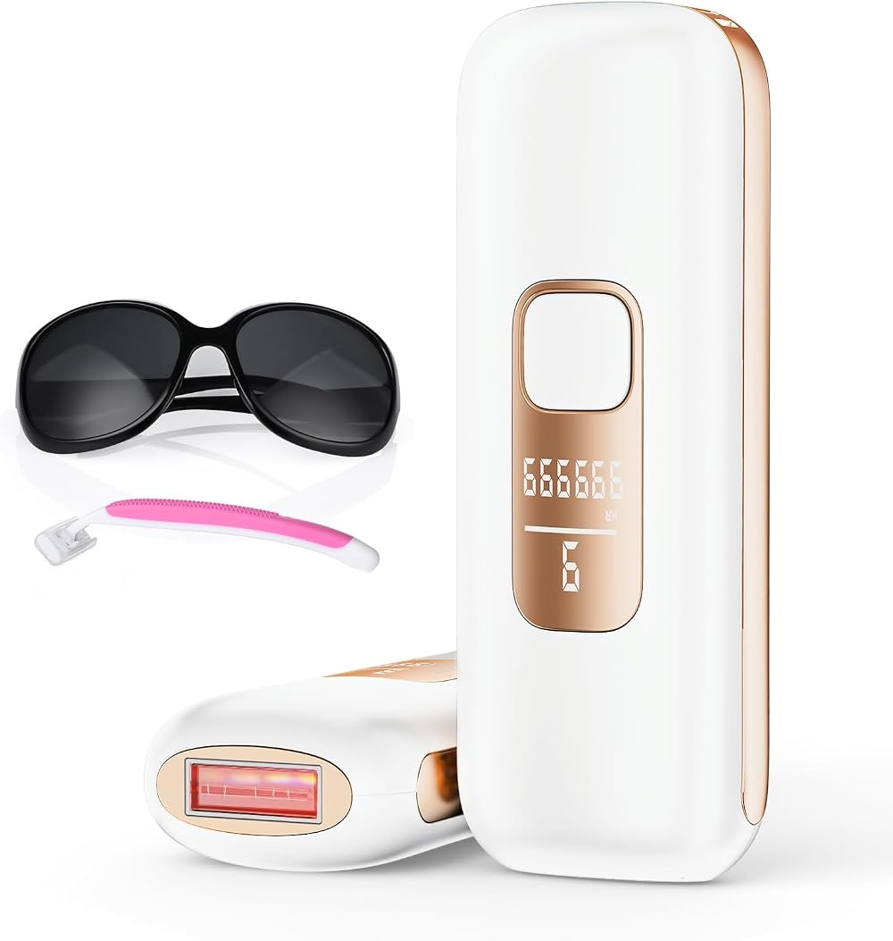 Blissky IPL Hair Removal Device, 9 Energy Levels, 999,900 Flashes