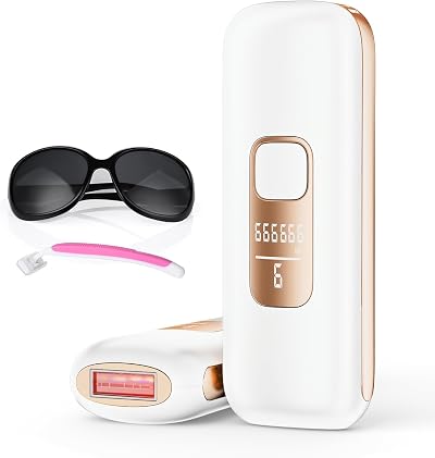 Blissky IPL Hair Removal Device, 9 Energy Levels, 999,900 Flashes