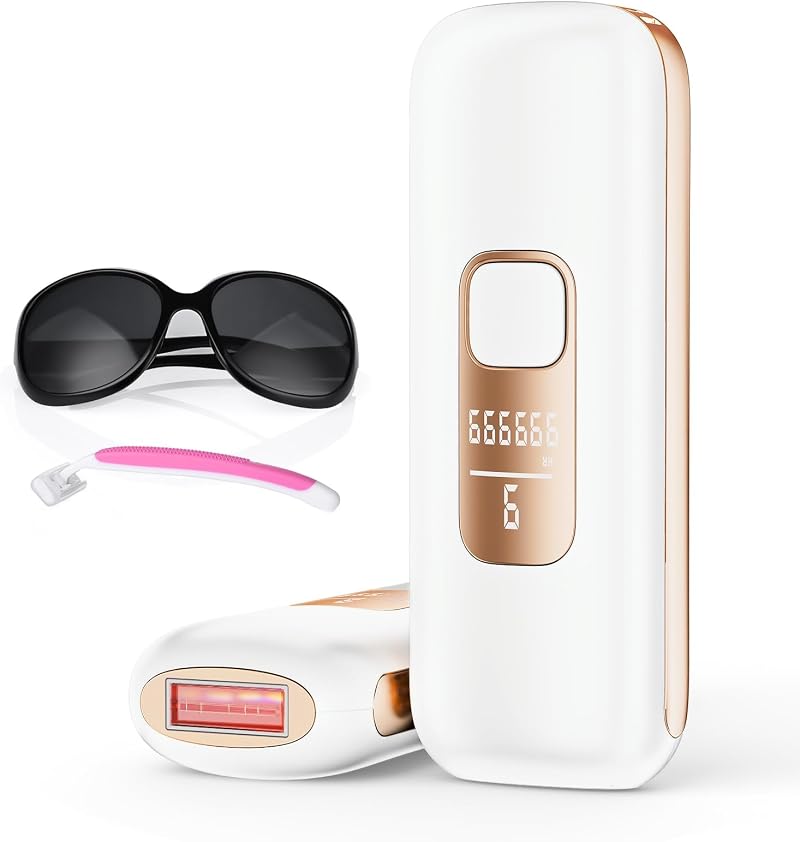 Blissky IPL Hair Removal Device, 9 Energy Levels, 999,900 Flashes