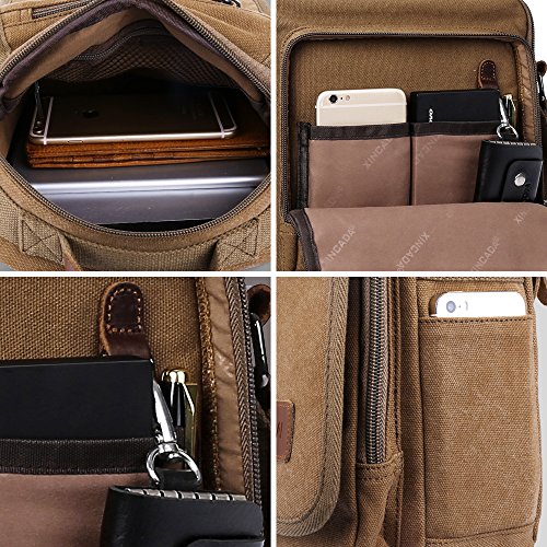 4 XINCADA+Messenger+Shoulder+Crossbody+Business