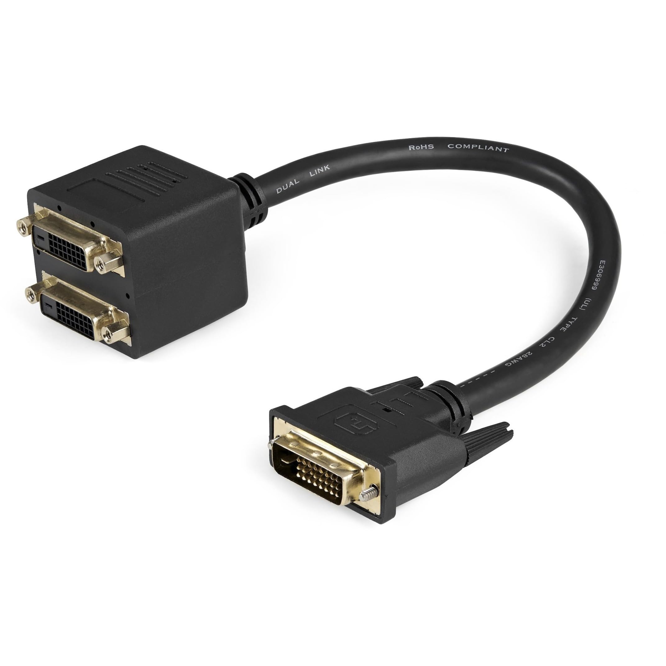StarTech 0.30m DVI-D to 2x DVI-D Digital Video Splitter Cable