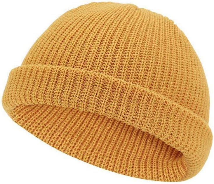 mustard fisherman beanie