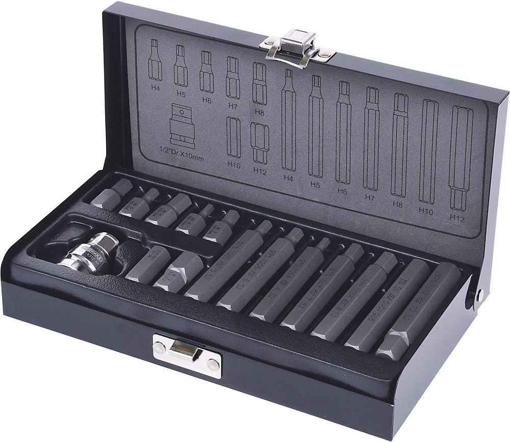 Screwing Range - Set of 15 screws hex socket 1/2''