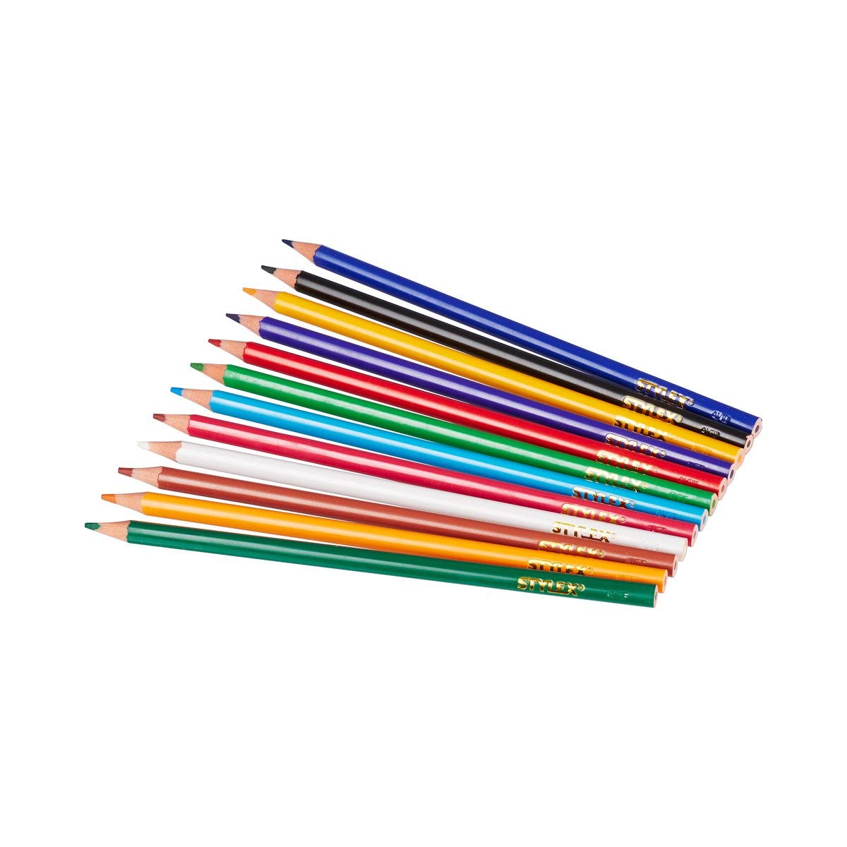 Triangular colored pencils - 12