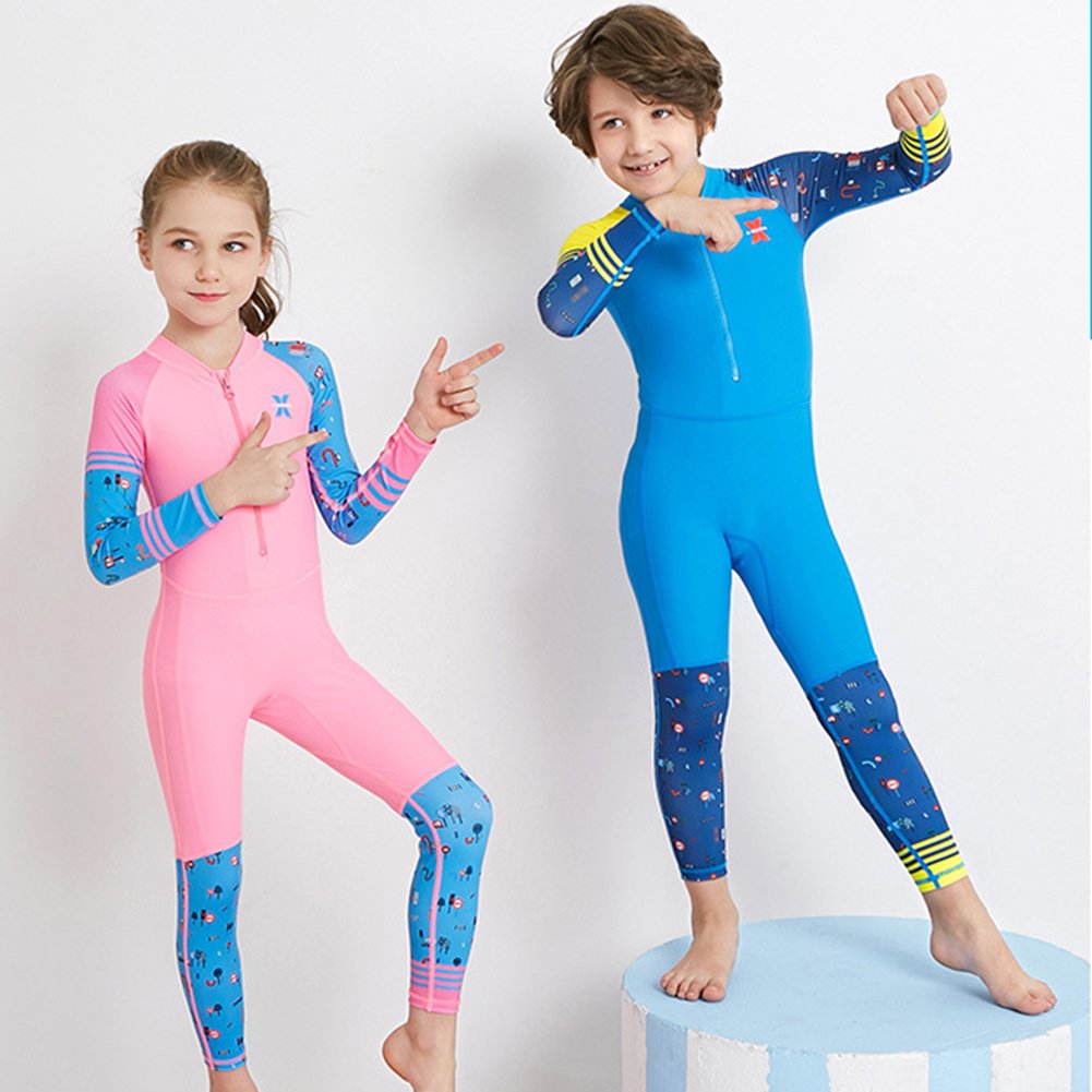 SOXDirect Kids Swimsuits One Piece Neoprene Wet Suits for Boys Girls Long Sleeve UPF50 Quick Dry SOXDirect Kids Swimsuits One Piece Neoprene Wet Suits for Boys Girls Long Sleeve UPF50 Quick Dry