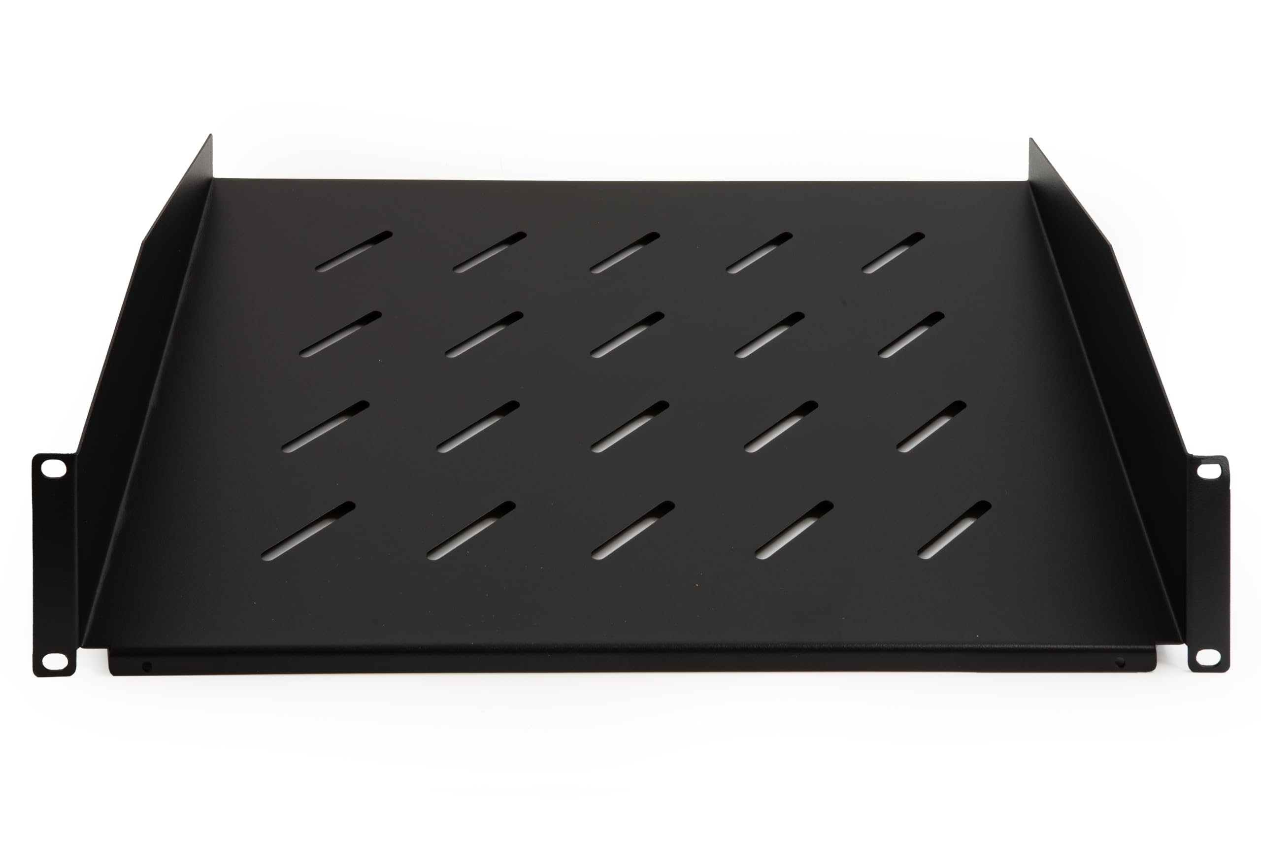 LINK LKRIP350N2U Shelf for Cabinet 19 Inch 2U, Depth 350 mm, Black