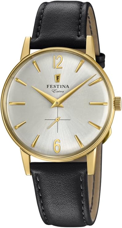 Festina Mens Analogue Classic Quartz Watch with Leather Strap F20249/2
