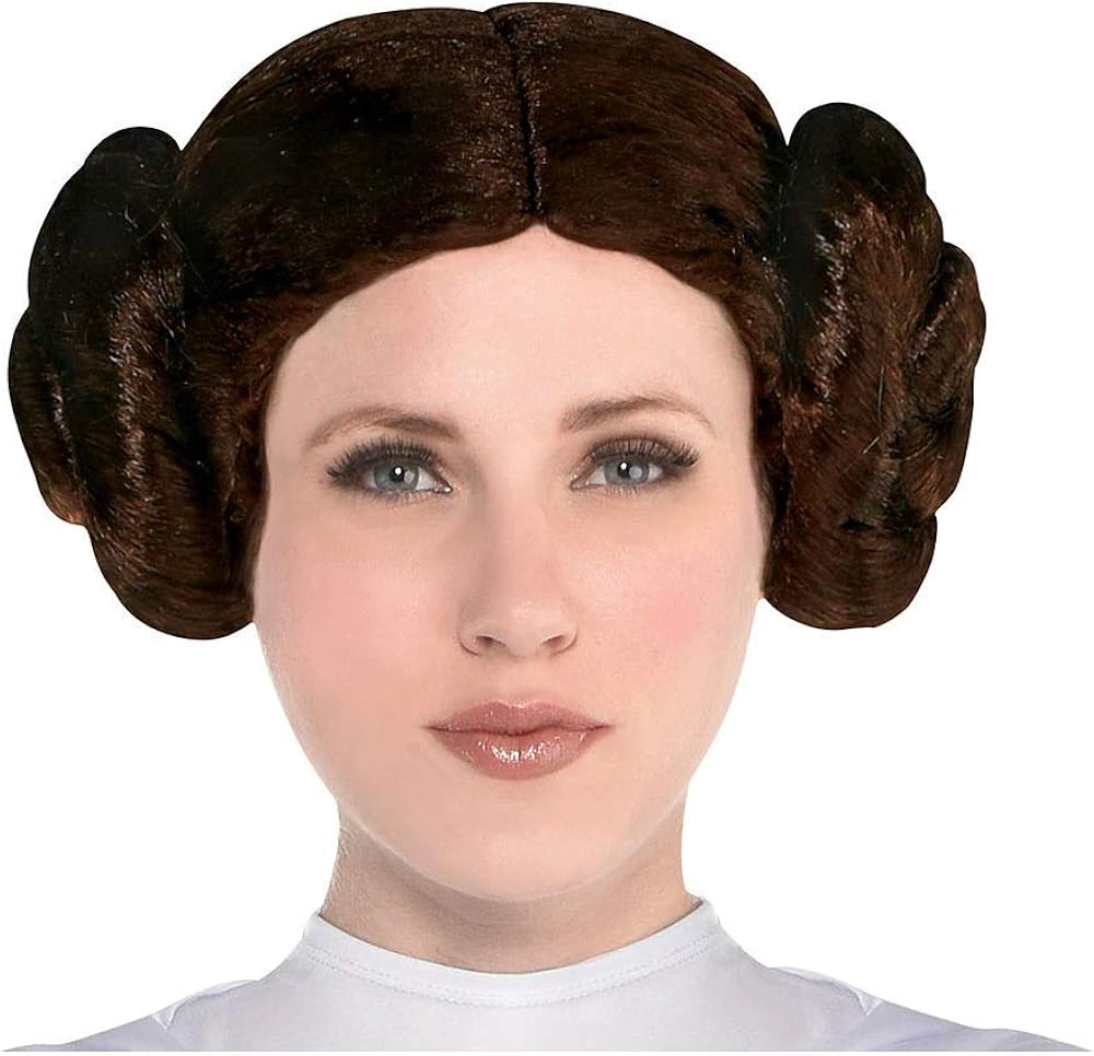 Amazon Com Elegani Hallowig Compatible With Princess Leia Buns