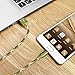 Vanzon xi-177-cable Long Nylon Braided High Speed USB to Micro USB Charging Cables Samsung Fast Charger Android Cord for Samsung Galaxy S7 Edge/S6/S4, Note 5/4, Nexus Camouflage - 3 Piece - Green