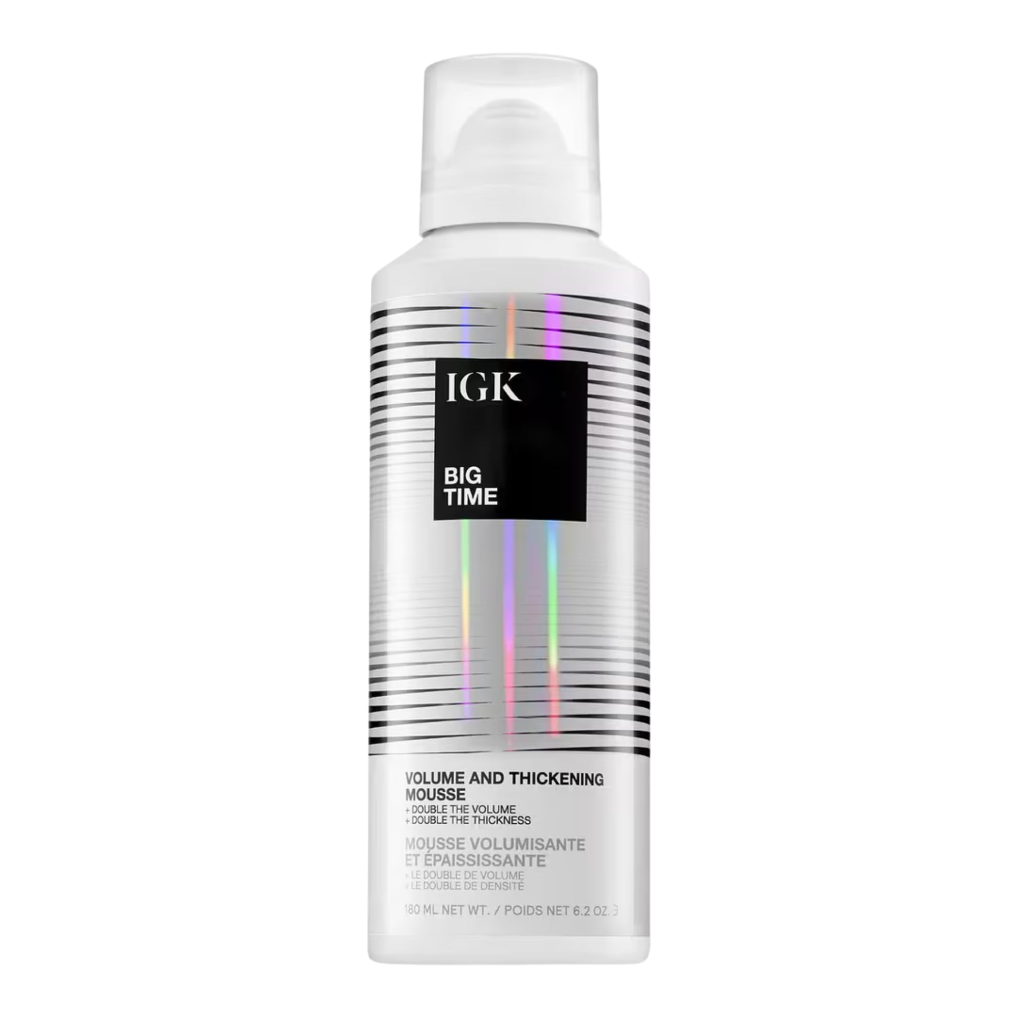 IGK Big Time Volume and Thickening Mousse For Unisex 6 oz Mousse