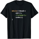 Funny Computer Science Programmer Eat Sleep Code T-Shirt T-Shirt