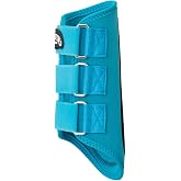 Weaver Leather Equestrian Splint Boots, Medium, Turquoise