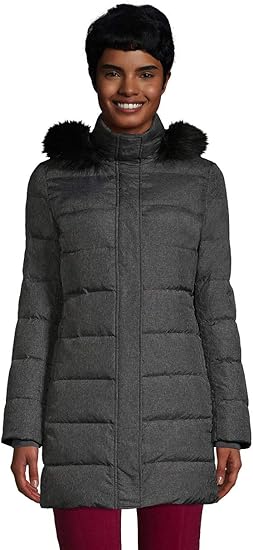 lands end winter long down coat
