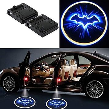 Amazingshop Carnoments Wireless Bat Logo Door Car Exterior