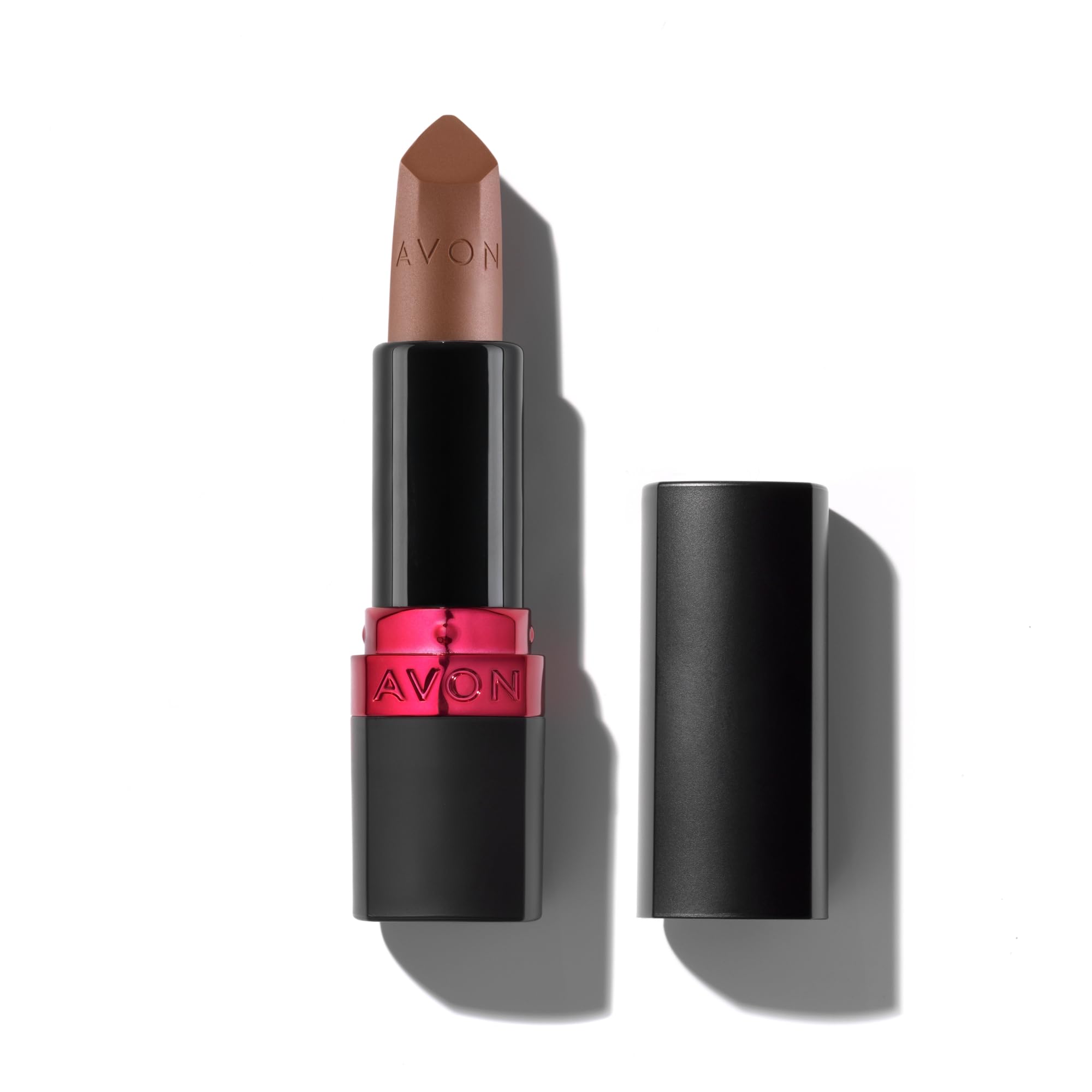 Avon Ultra Matte Lipstick Marvellous Mocha with Vitamin E, Avocado Oil and Sesame Oil for Comfortable Coverage that Won't Cake, Crack or Dry, Cruelty Free