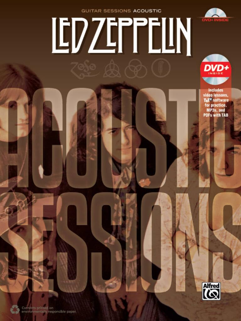 Led Zeppelin Acoustic Sessions (with DVD) (Guitar Sessions)