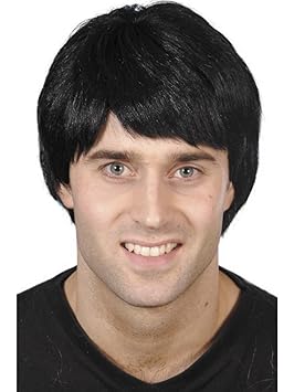 Harry Potter Style Fancy Dress Black Wizard Boy Wig Amazon Co Uk