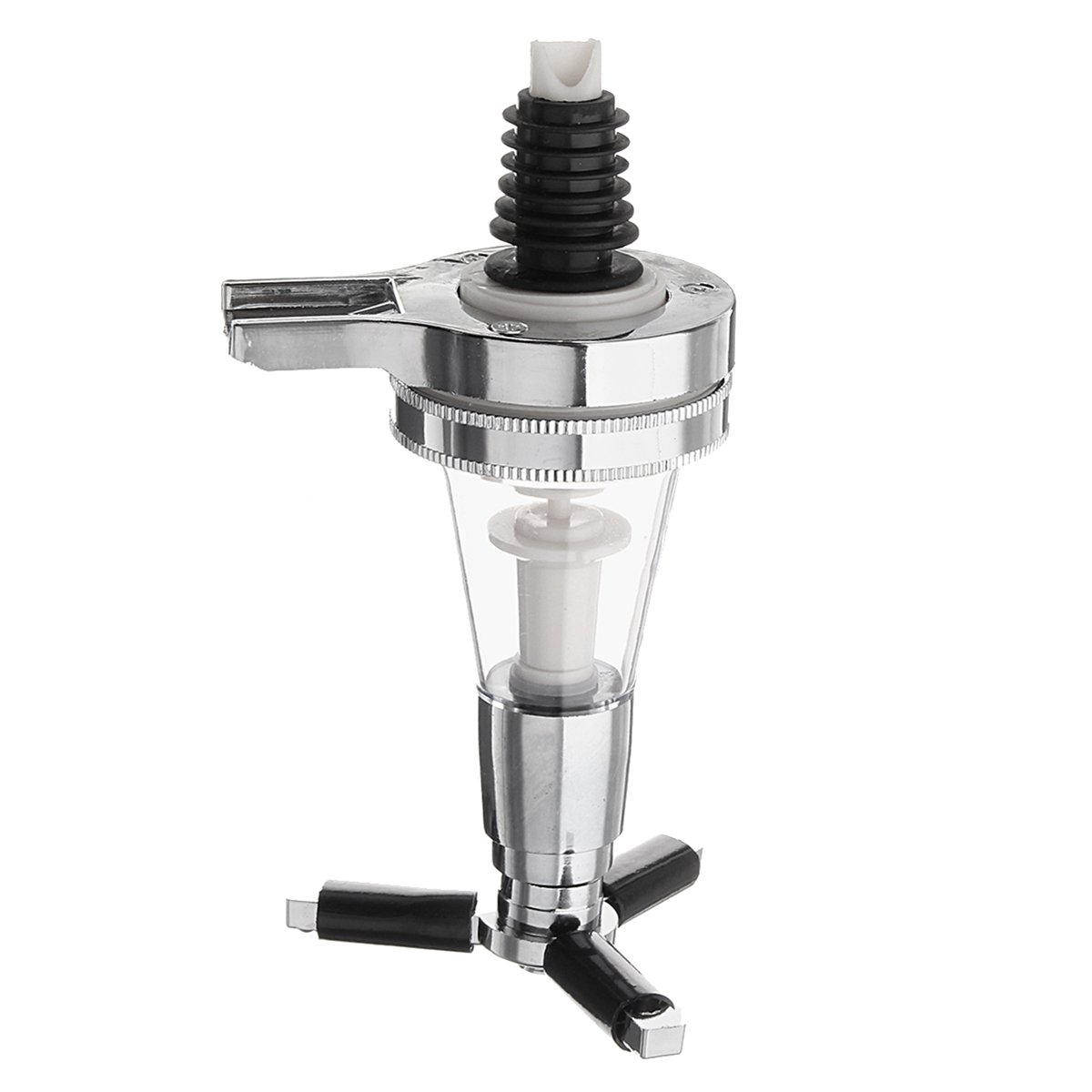 TuToy Chrome Drink Dispenser Spirit Measure Bar Bulter Optic Optics Gs Cocktail Tools Kit 25Ml 35Ml 50Ml - 25Ml