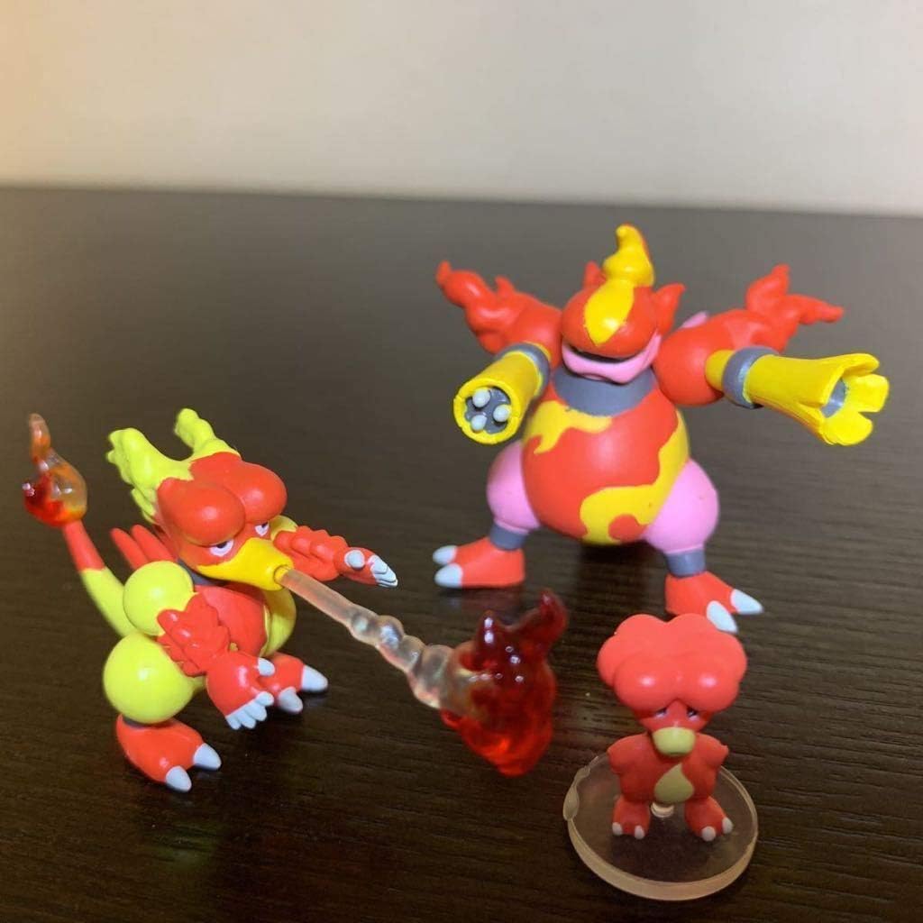 立体ポケモン図鑑 ブビィ ブーバー ブーバーン 品 ポケモン フィギュア ポケットモンスター おもちゃ ホビー Amazon