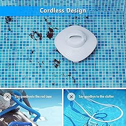 Tirrito Robot Pool Vacuum - Cordless Pool Vacuum