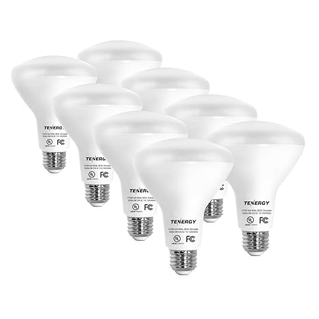 Tenergy Led Dimmable Flood Light Bulbs 60 Watt Equivalent 8w