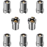 Eewudwok Thread Adapter, Adapters,Thread Screw Converter, Soldering Iron Ring Adapters Connector Repair Accessories for Electronic Equipment (8pcs)